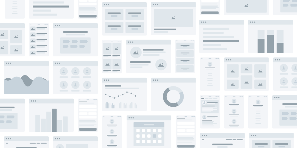 Wireframe elements